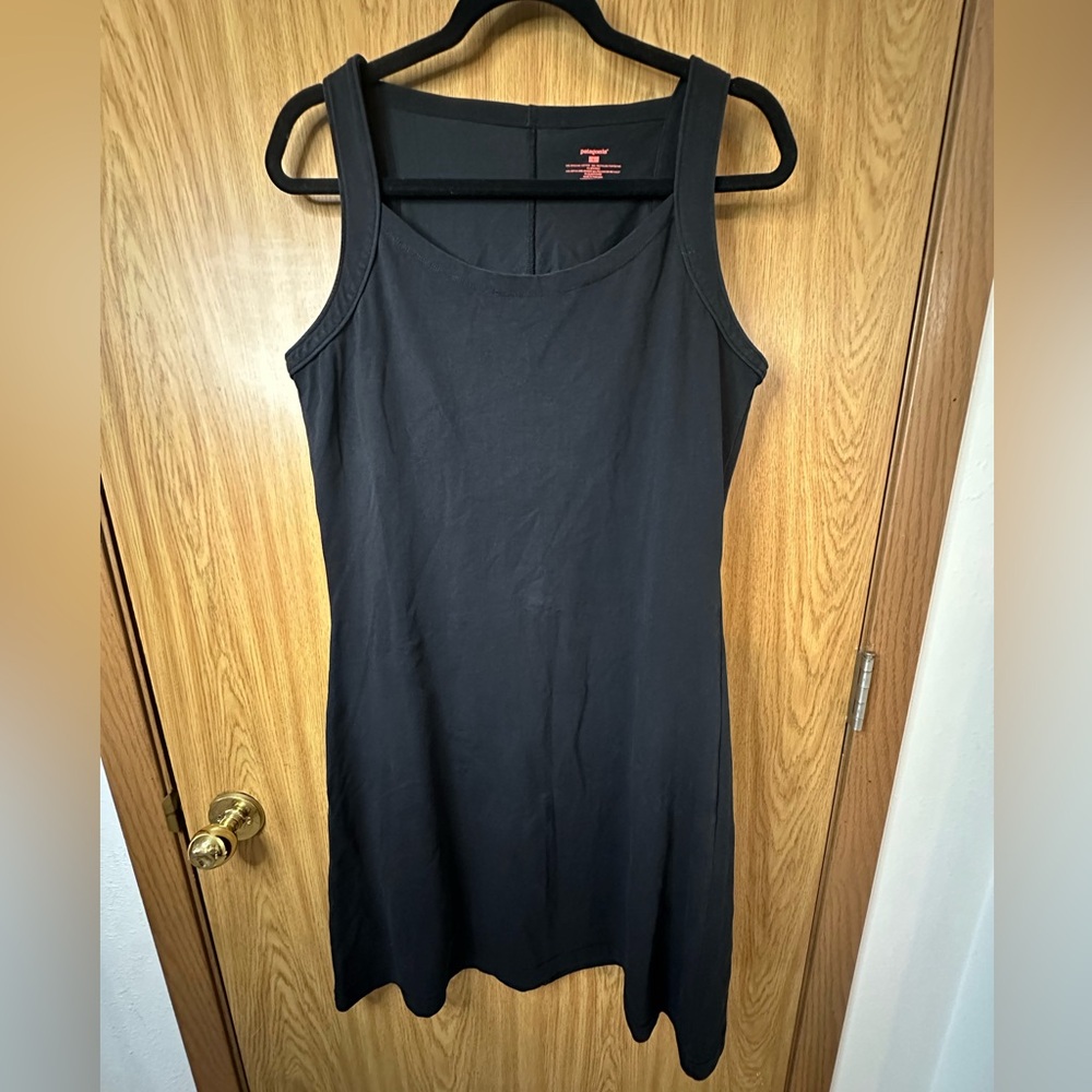 Patagonia Black Organic Cotton Blend Dress